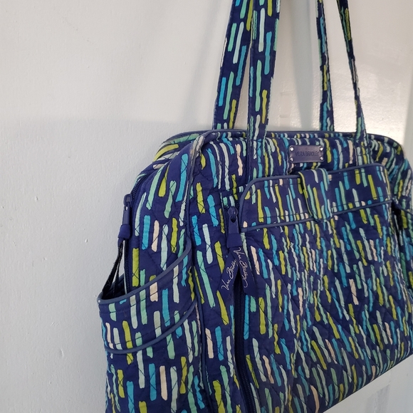 Vera Bradley Handbags - Vera Bradley Katalina Showers Quilted Diaper Bag